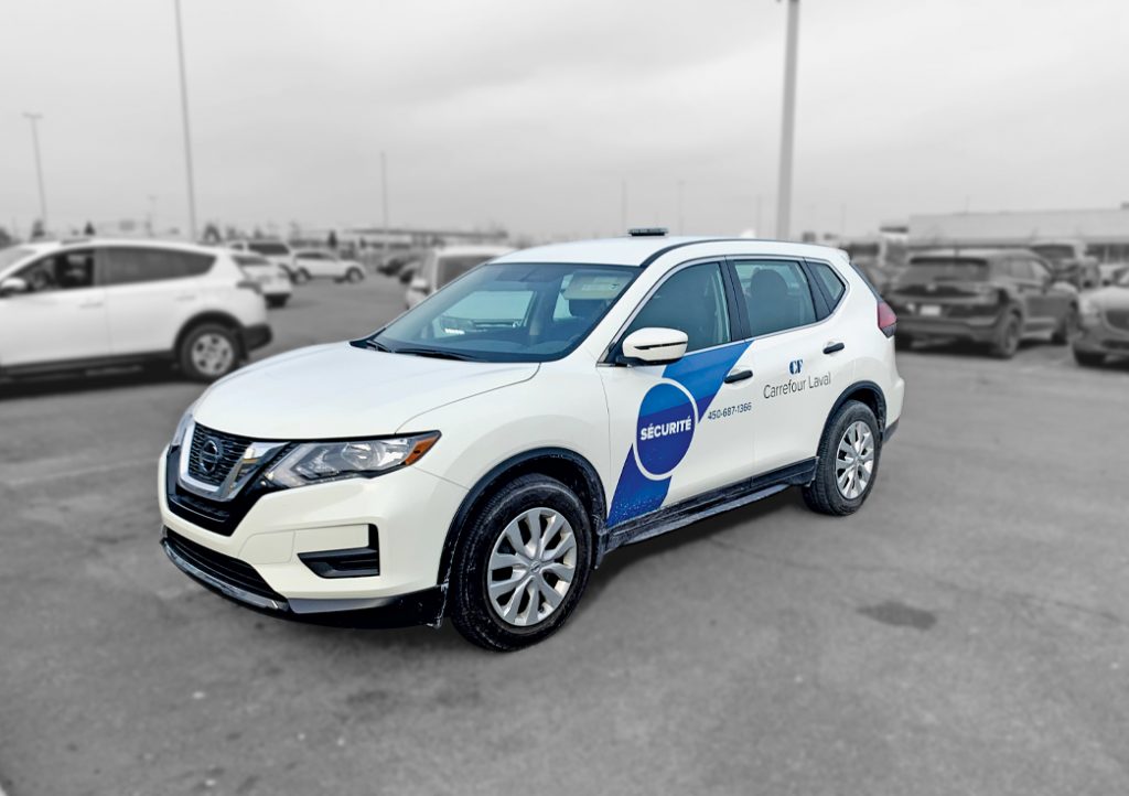 Carrefour Laval Car Wrap Mirazed